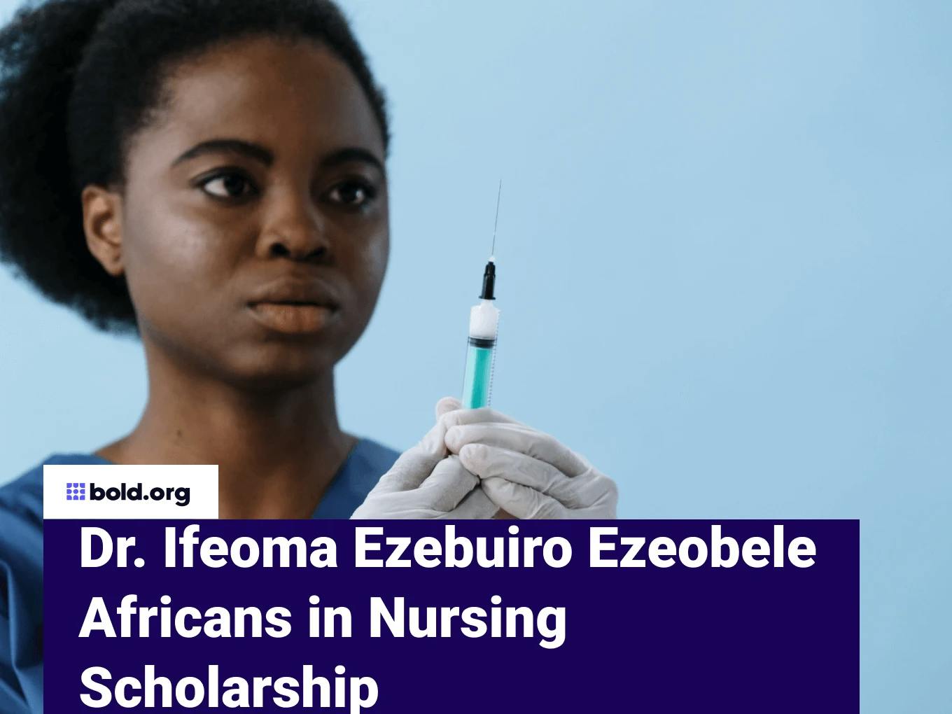 Dr. Ifeoma Ezebuiro Ezeobele Africans in Nursing Scholarship