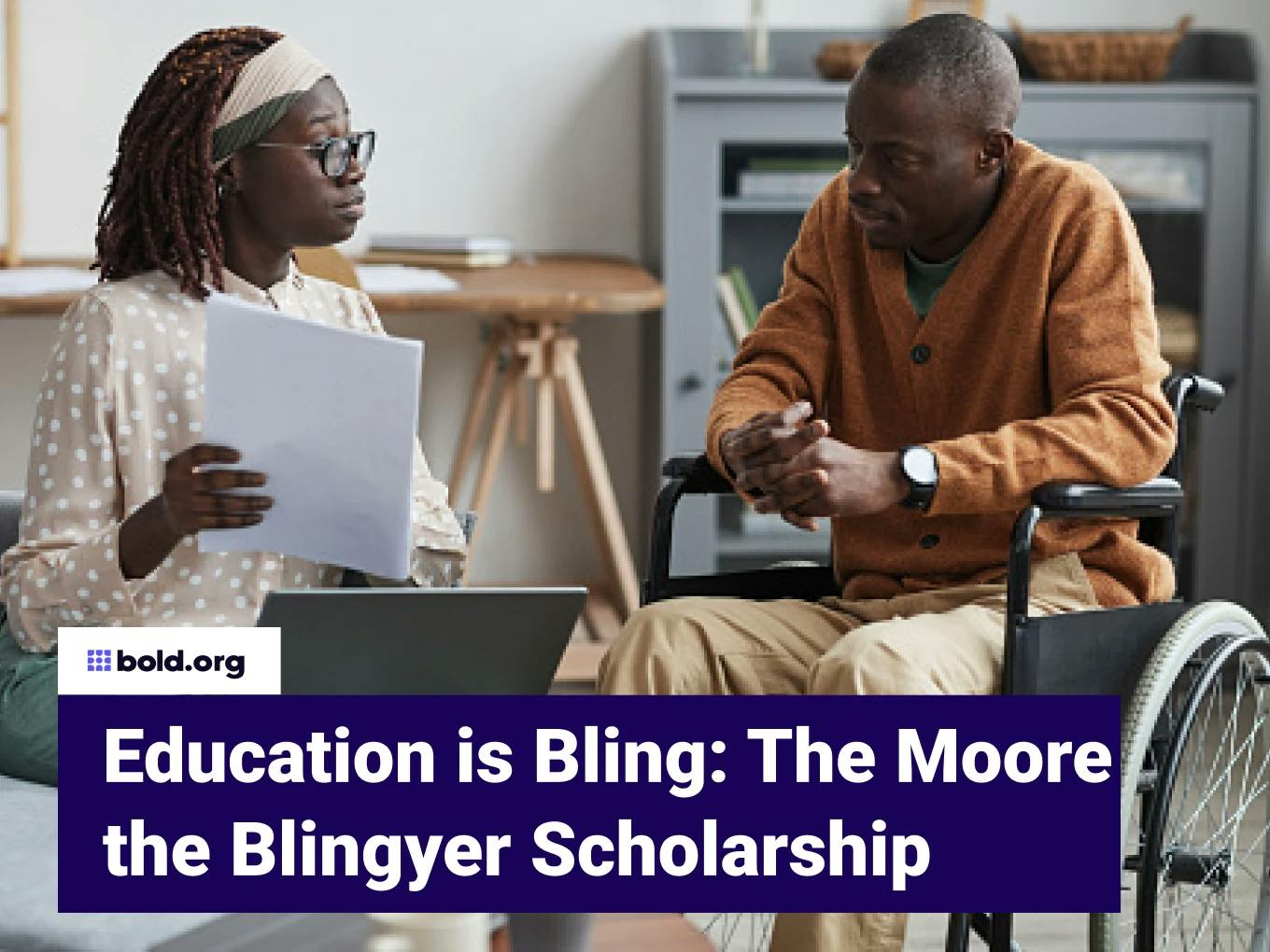 Education is Bling: The Moore the Blingyer Scholarship
