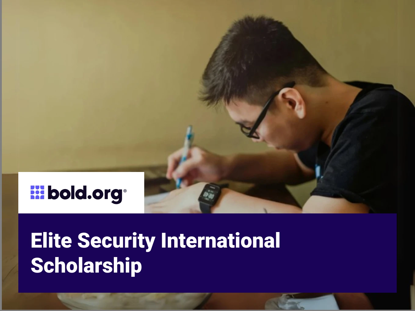 Elite Security International Scholarship