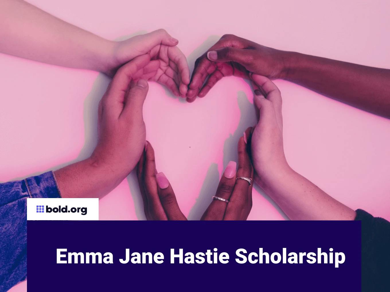 Emma Jane Hastie Scholarship