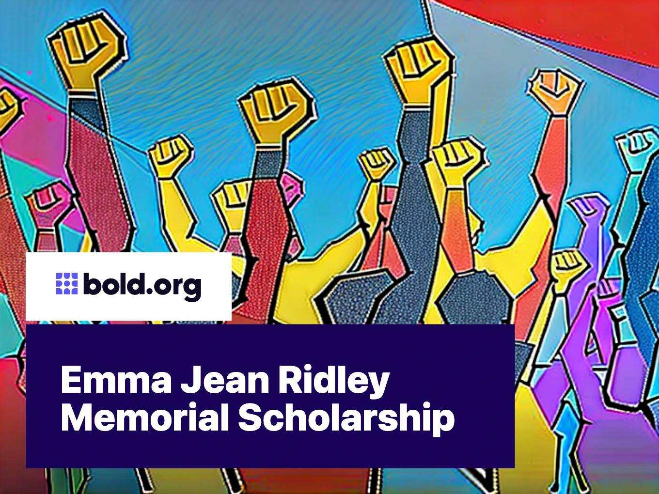 Emma Jean Ridley Memorial Scholarship