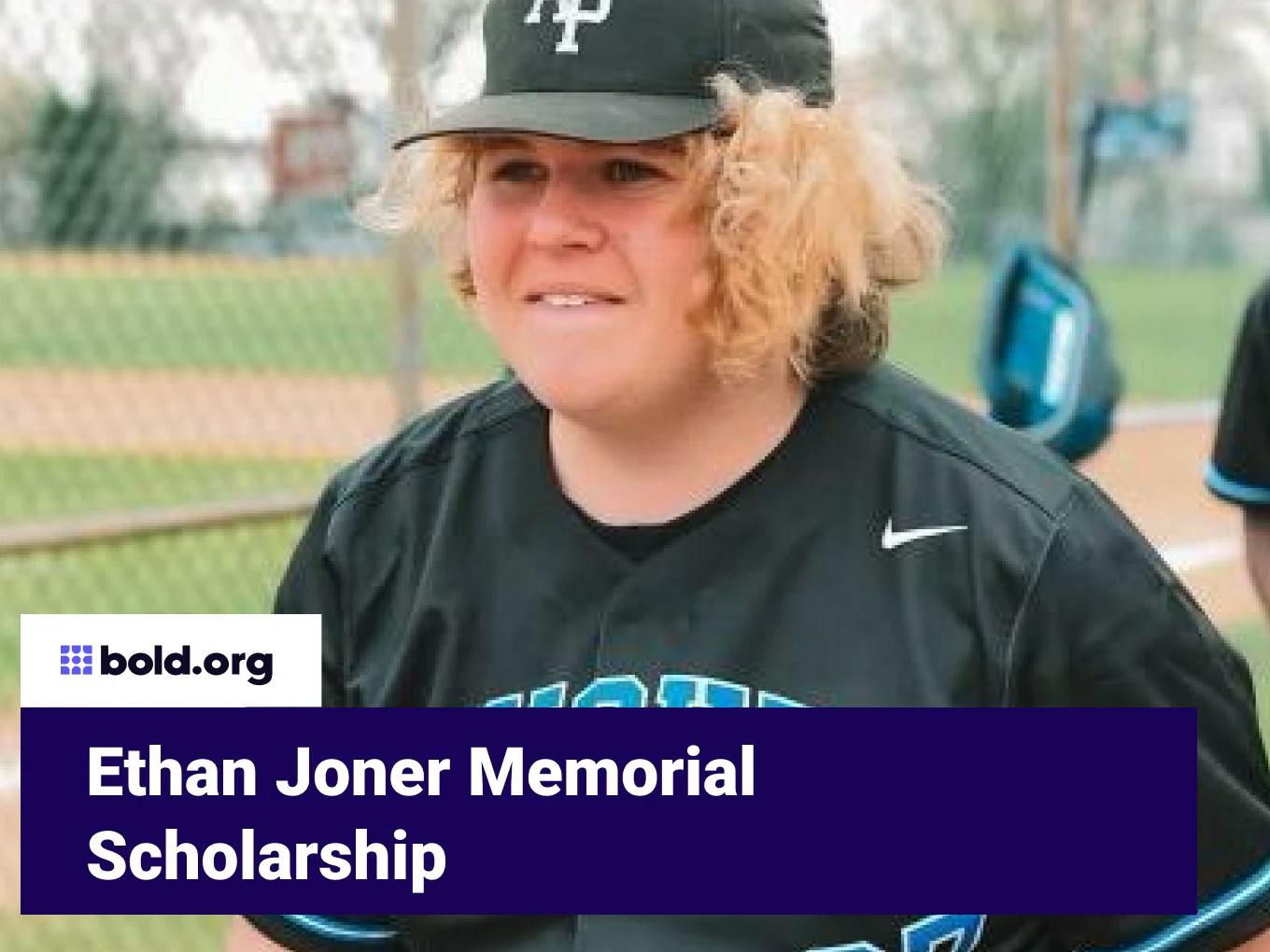 Ethan Joner Memorial Scholarship