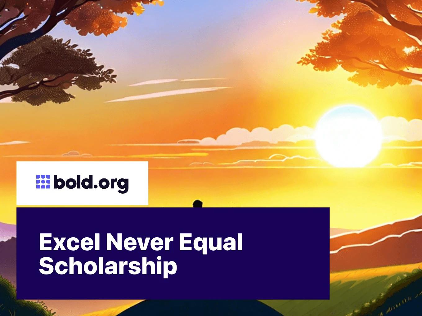 Excel Never Equal Scholarship