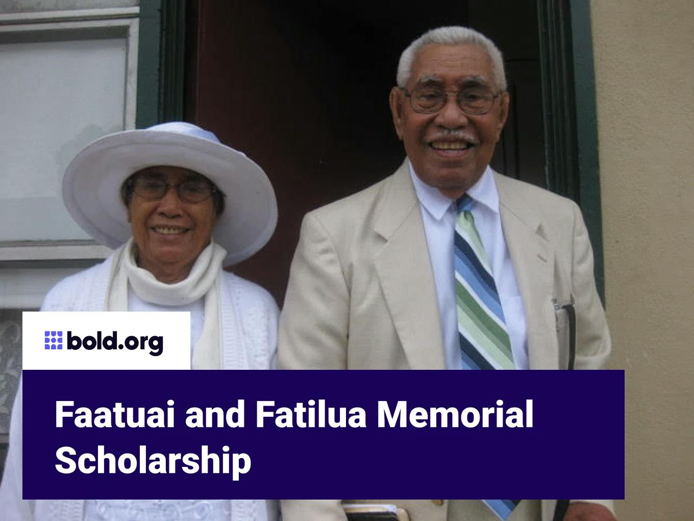 Faatuai and Fatilua Memorial Scholarship