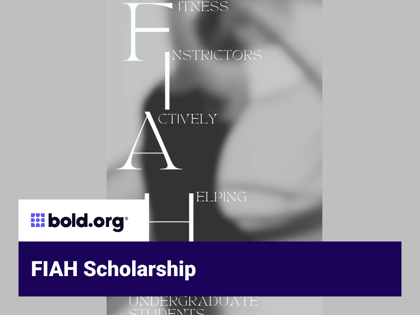 FIAH Scholarship