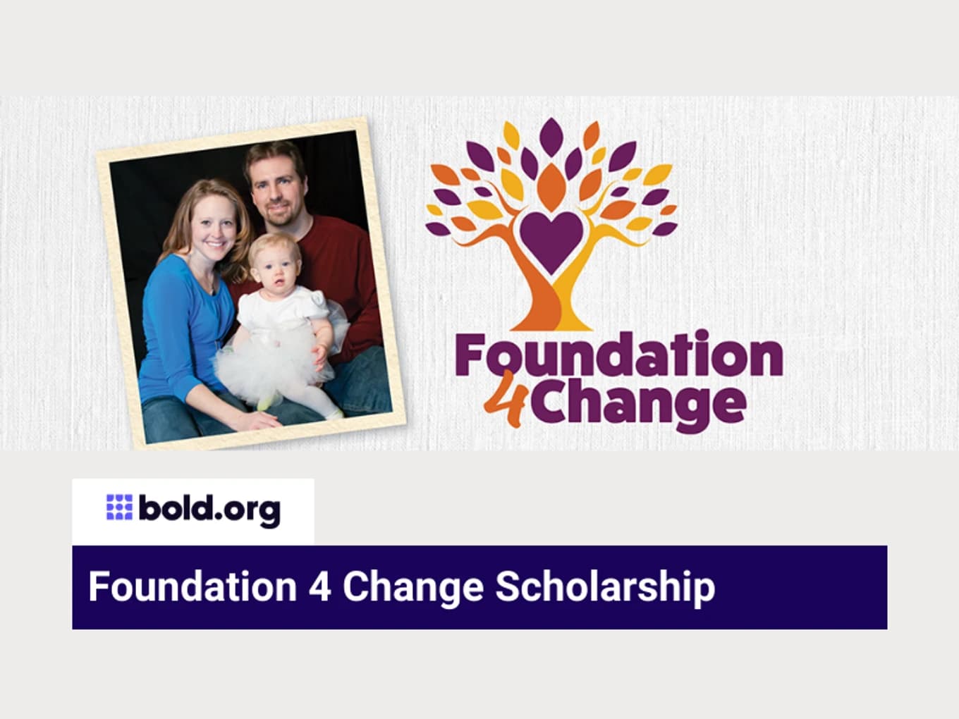 Foundation 4 Change Scholarship