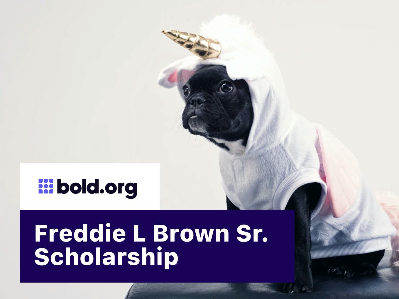 Freddie L Brown Sr. Scholarship