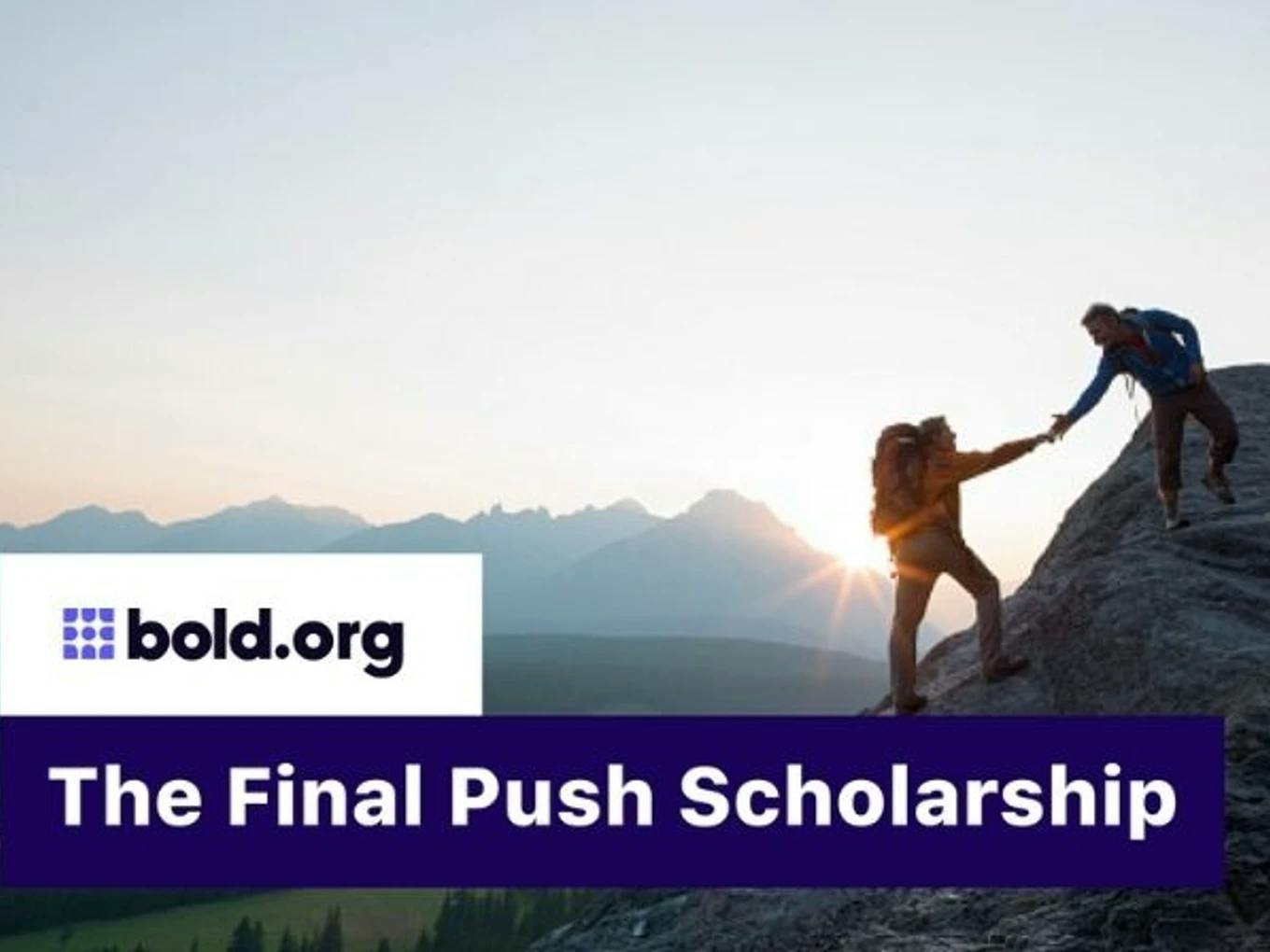 The Final Push Scholarship