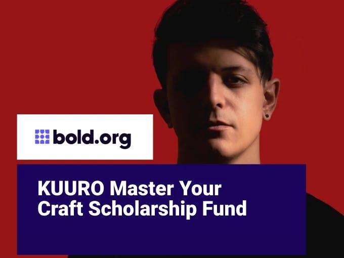 KUURO Master Your Craft Scholarship Fund