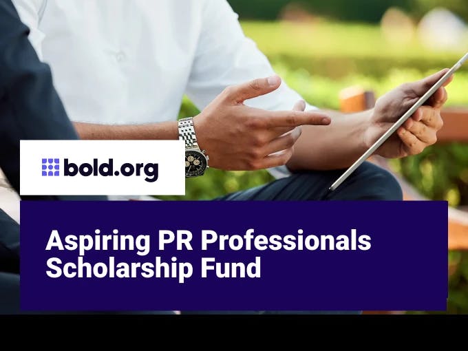 Aspiring PR Professionals Scholarship Fund