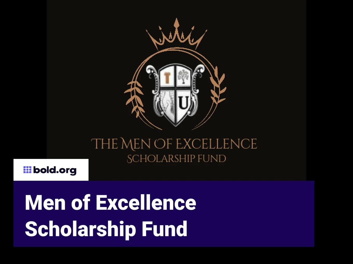 Men of Excellence Scholarship Fund