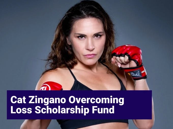 Cat Zingano Overcoming Loss Scholarship Fund