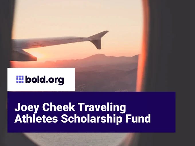 Joey Cheek Traveling Athletes Scholarship Fund