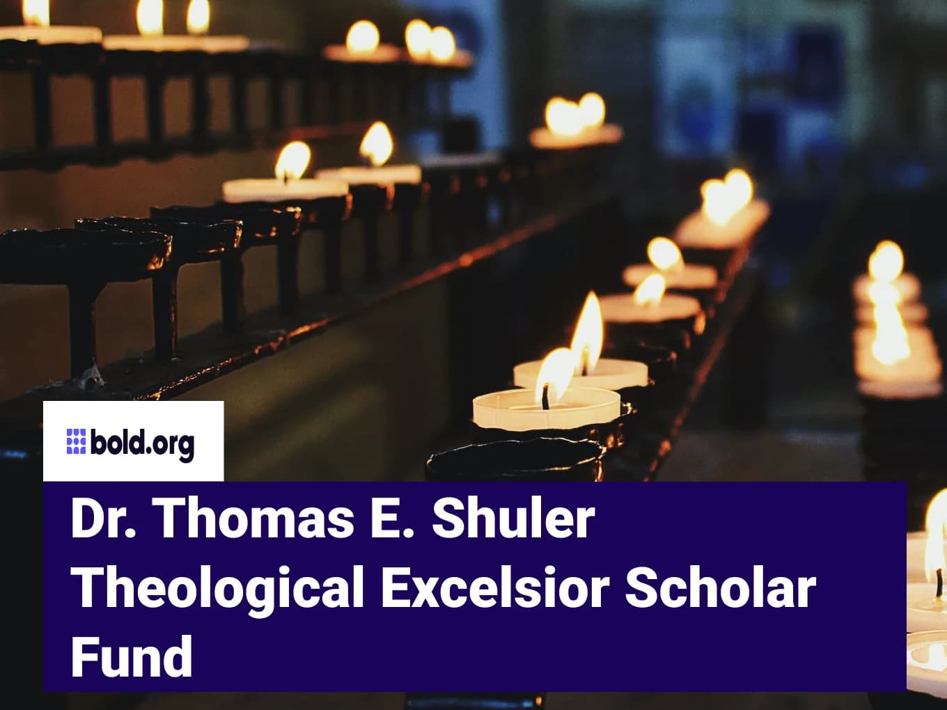 Dr. Thomas E. Shuler Theological Excelsior Scholar Fund