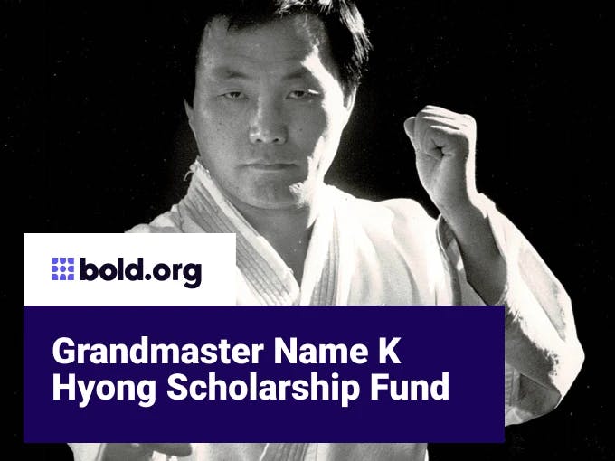 Grandmaster Nam K Hyong Scholarship Fund