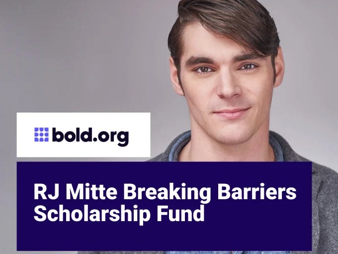 RJ Mitte Breaking Barriers Scholarship Fund