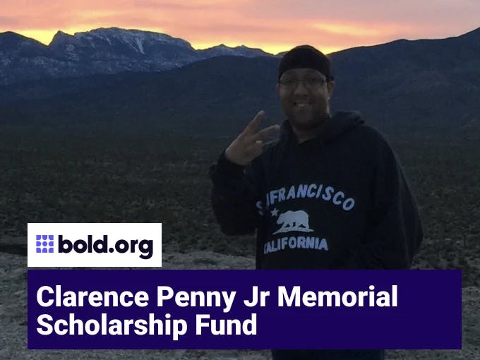 Clarence Penny Jr Memorial Scholarship Fund