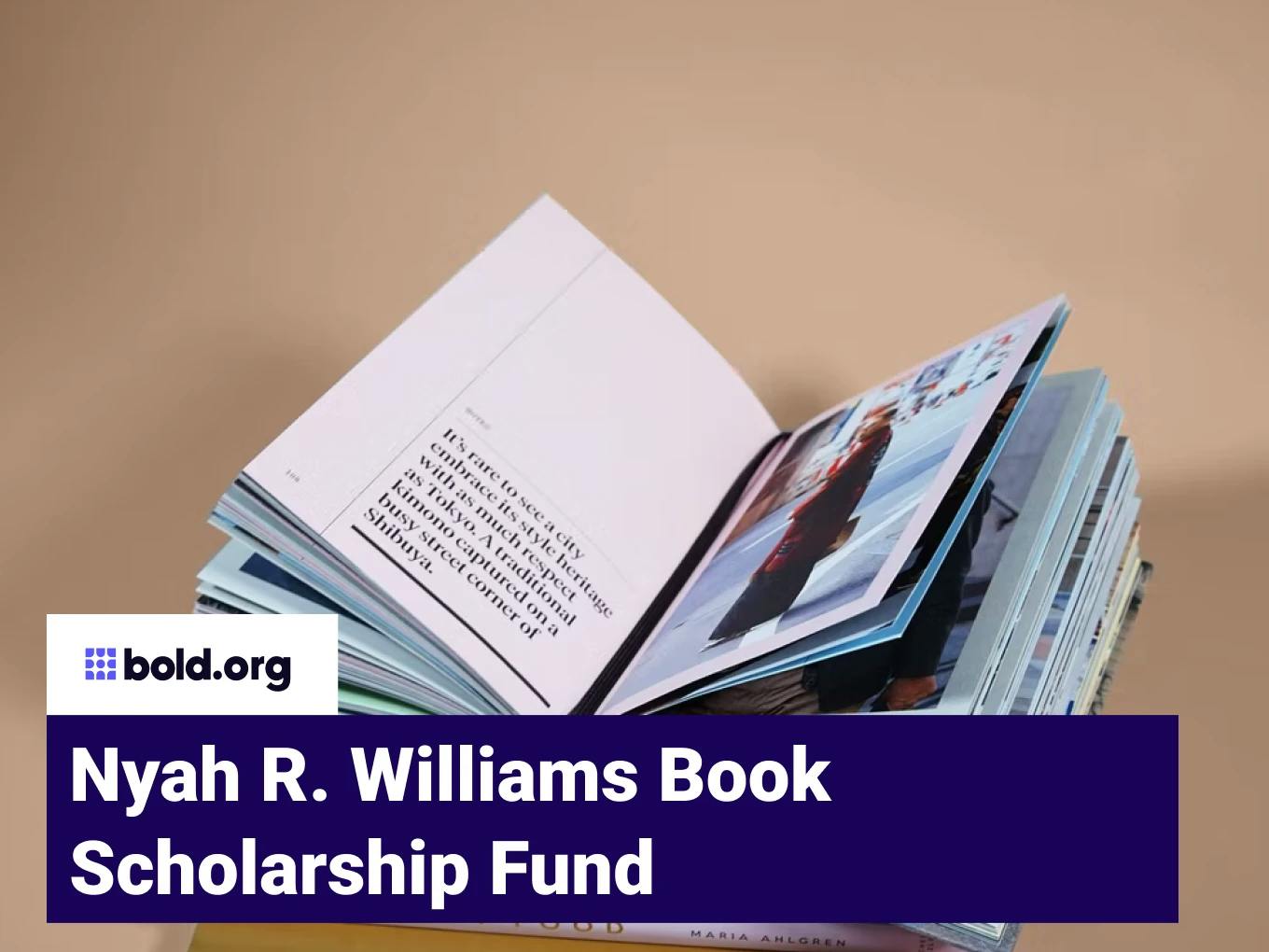 Nyah R. Williams Book Scholarship Fund