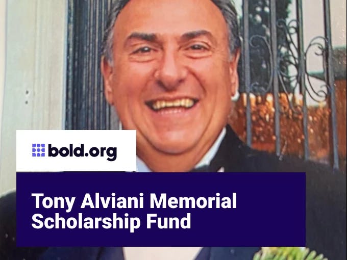 Tony Alviani Memorial Scholarship Fund