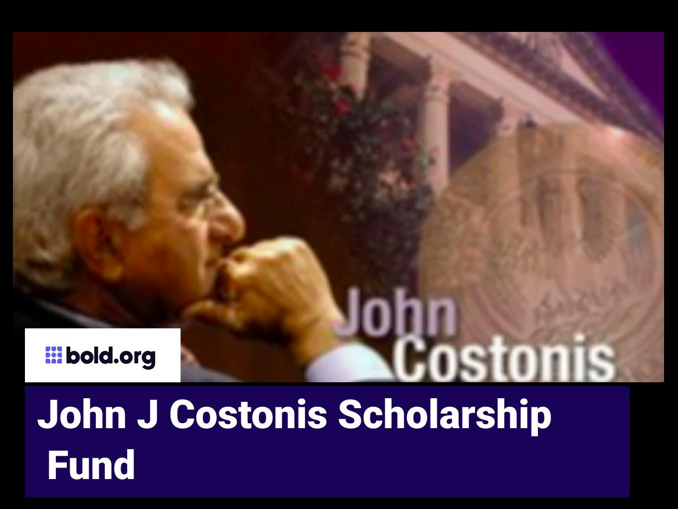 John J Costonis Scholarship Fund