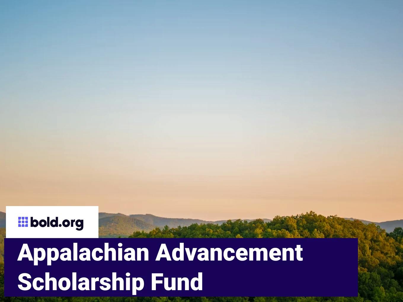 Appalachian Advancement Scholarship Fund