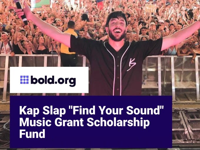 Kap Slap "Find Your Sound" Music Grant Scholarship Fund