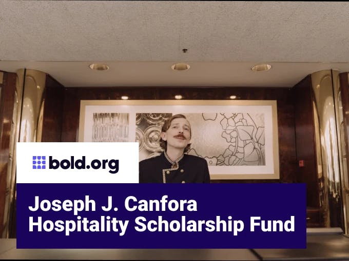 Joseph J. Canfora Hospitality Scholarship Fund