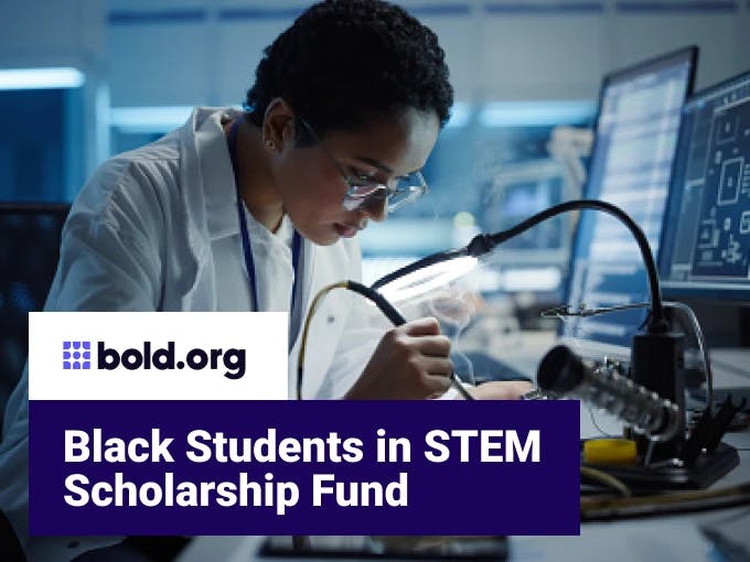 Black Students in STEM Scholarship Fund