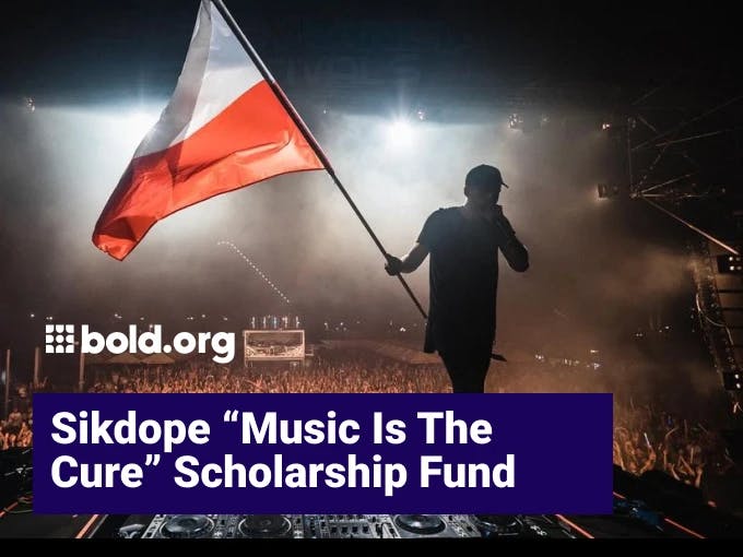 Sikdope “Music Is The Cure” Scholarship Fund