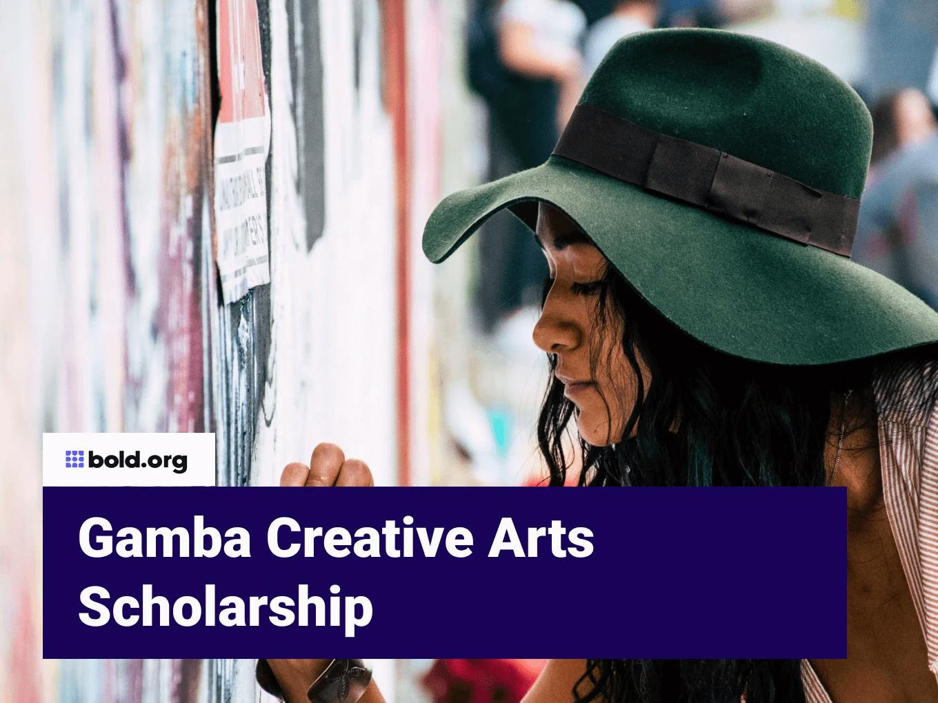 Gamba Creative Arts Scholarship