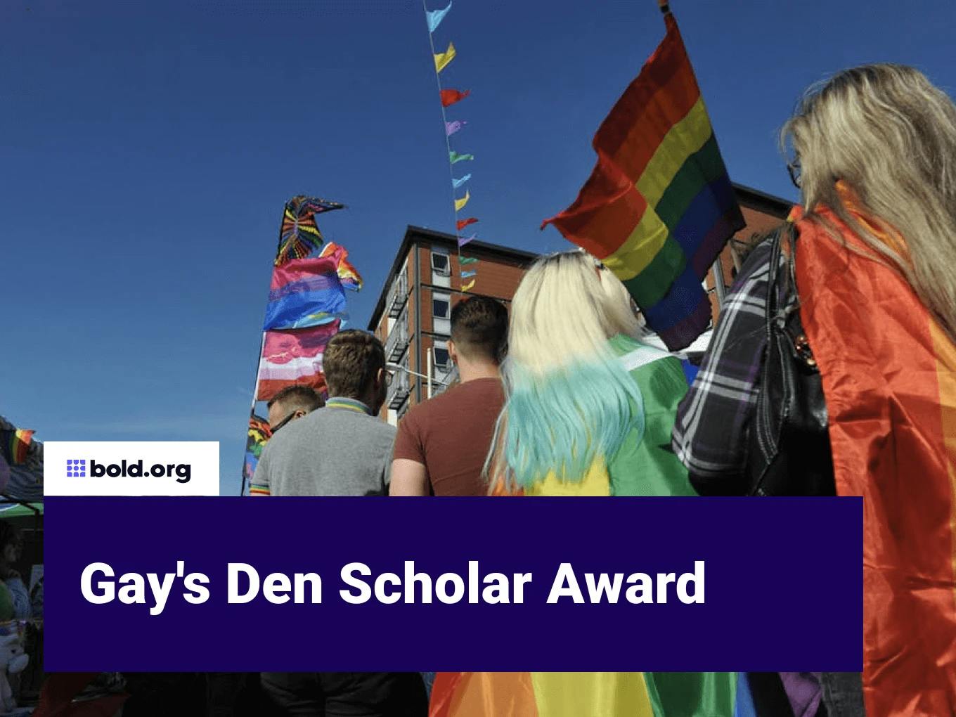 Gay's Den Scholar Award