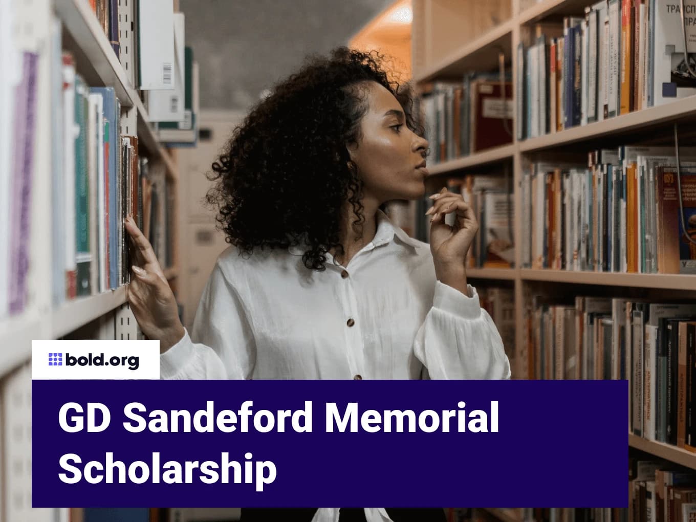 GD Sandeford Memorial Scholarship