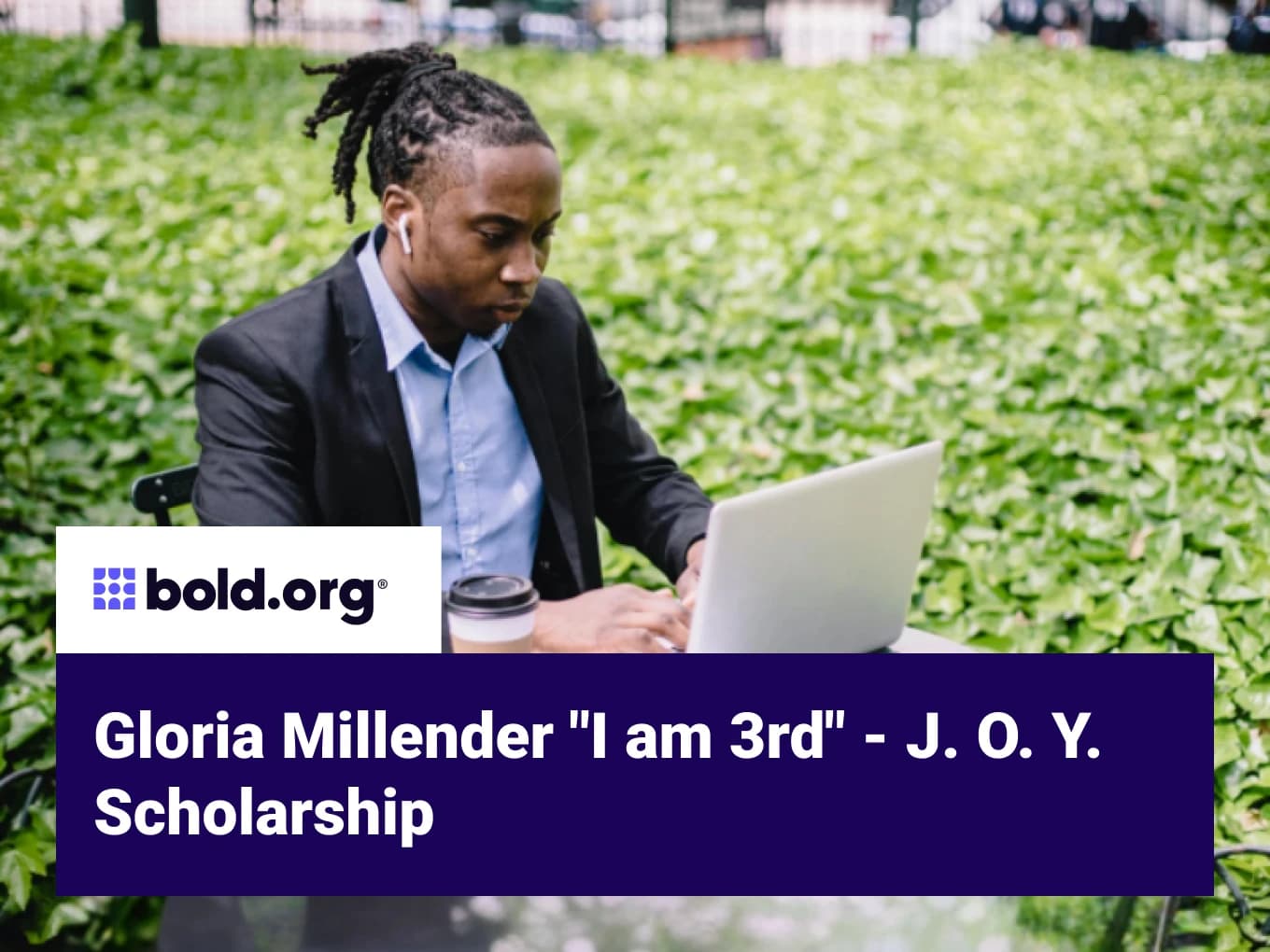 Gloria Millender "I am 3rd" - J. O. Y. Scholarship