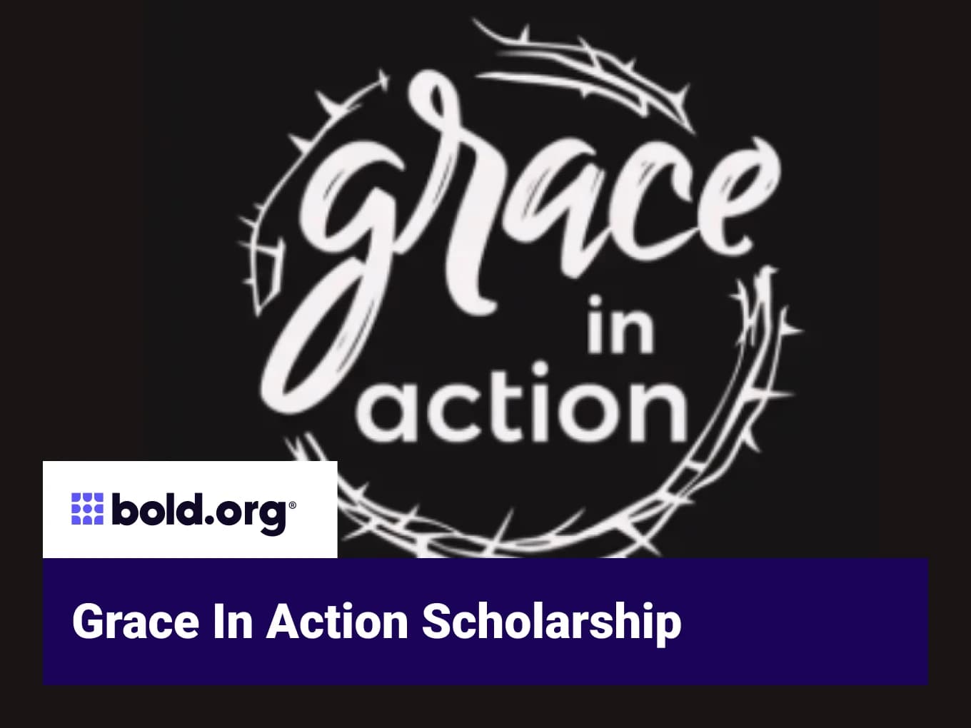 Grace In Action Scholarship
