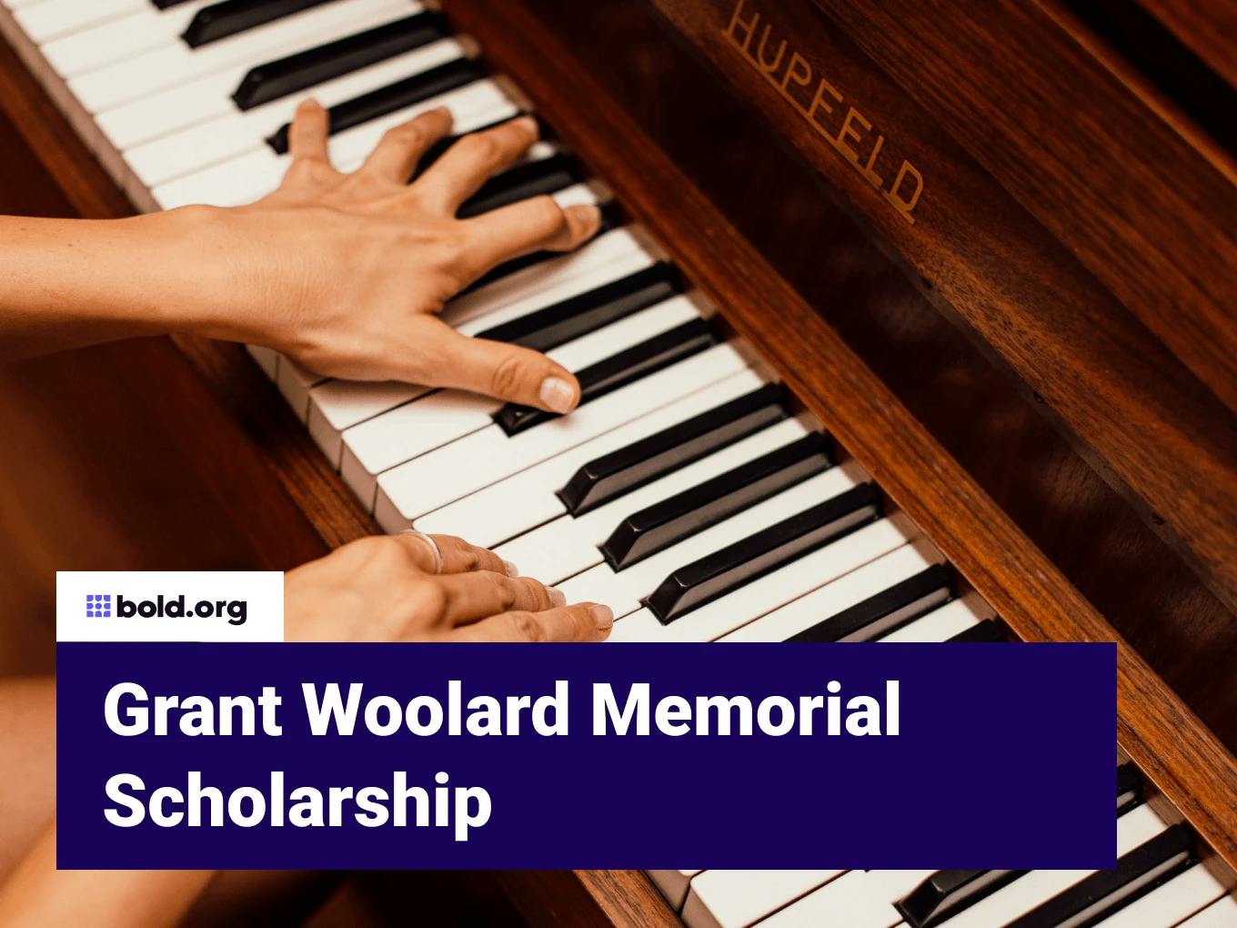 Grant Woolard Memorial Scholarship