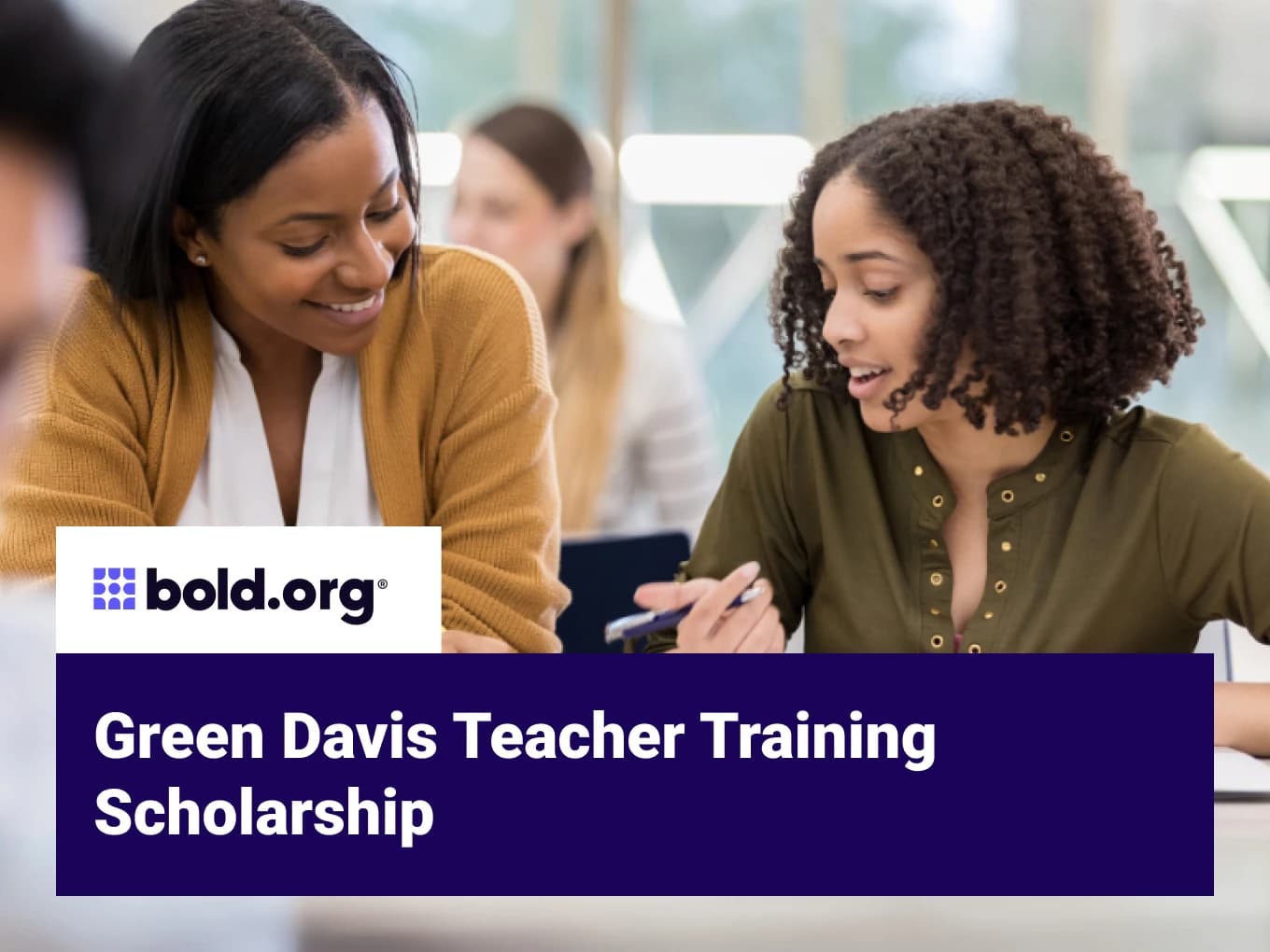 Green Davis Teacher Training Scholarship