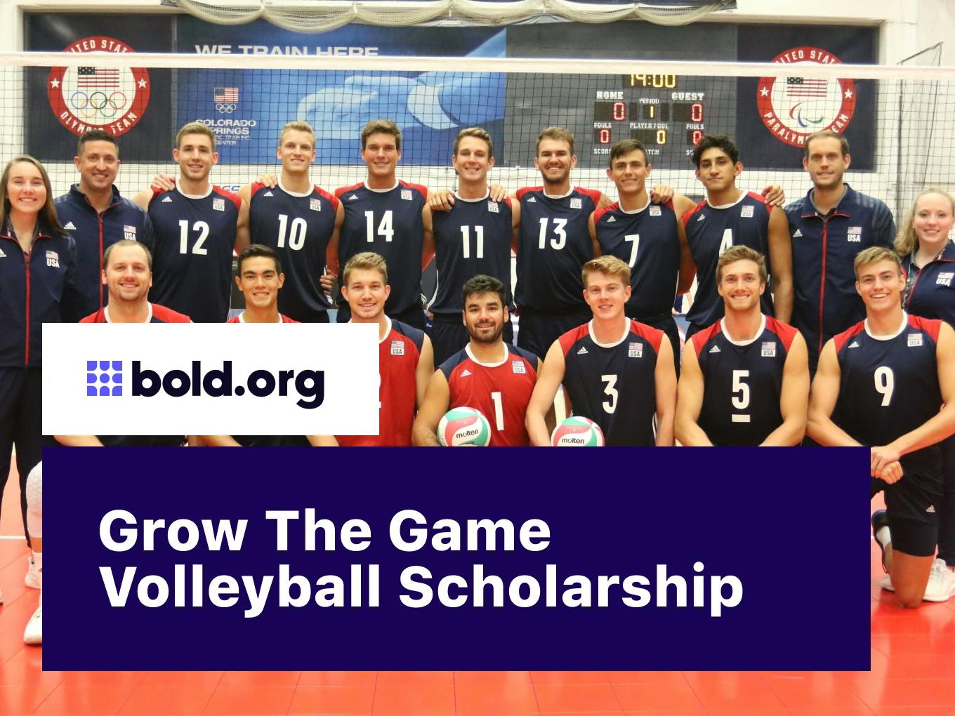 Grow The Game Volleyball Scholarship
