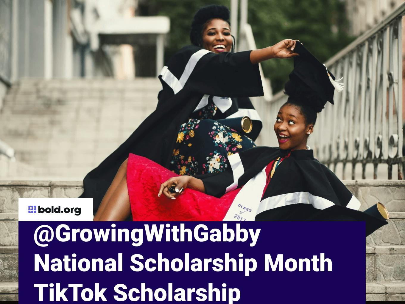 @GrowingWithGabby National Scholarship Month TikTok Scholarship