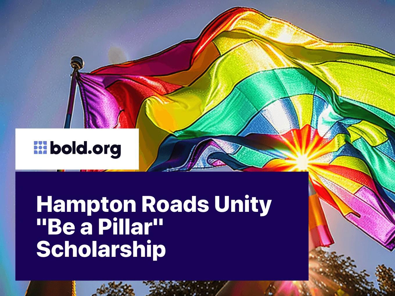 Hampton Roads Unity "Be a Pillar" Scholarship