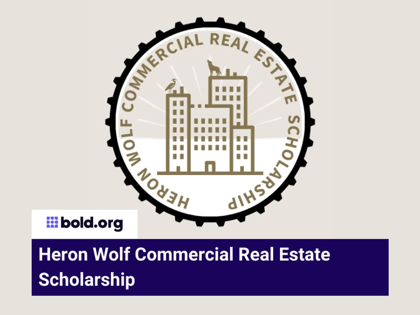 Heron Wolf Commercial Real Estate Scholarship