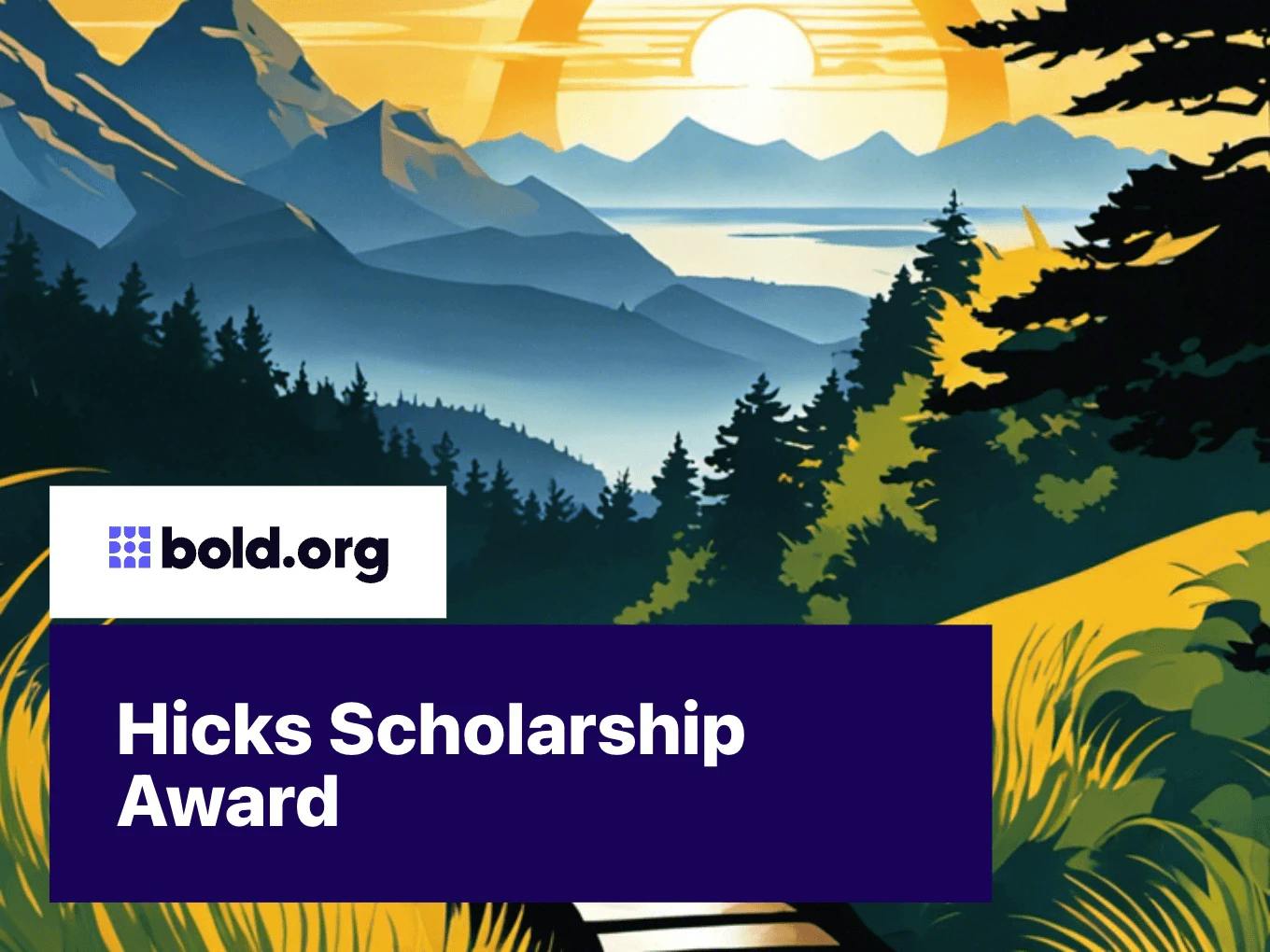 Hicks Scholarship Award