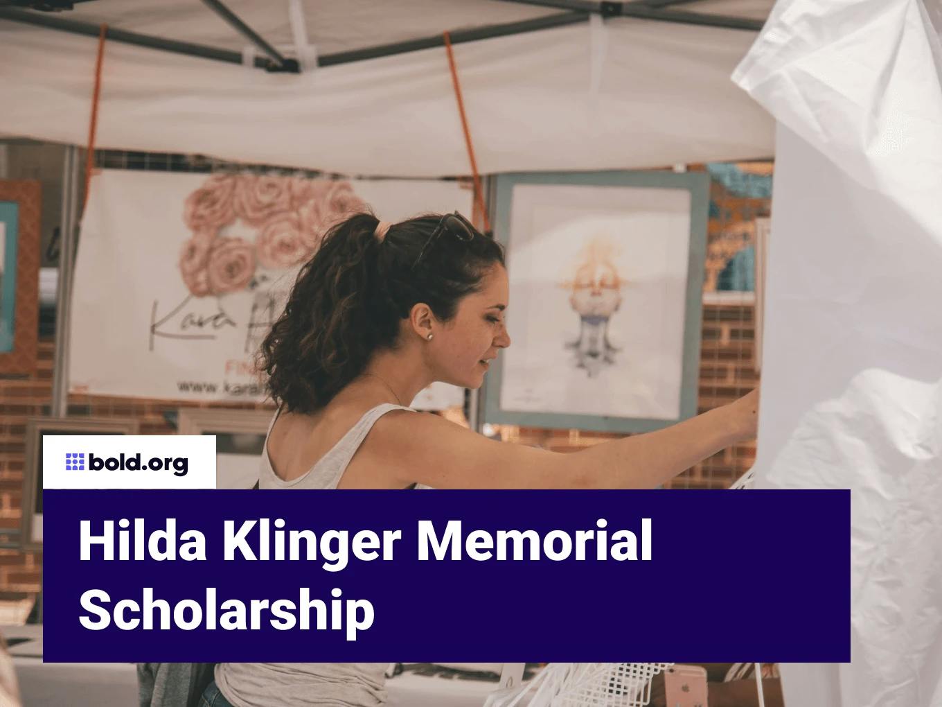 Hilda Klinger Memorial Scholarship