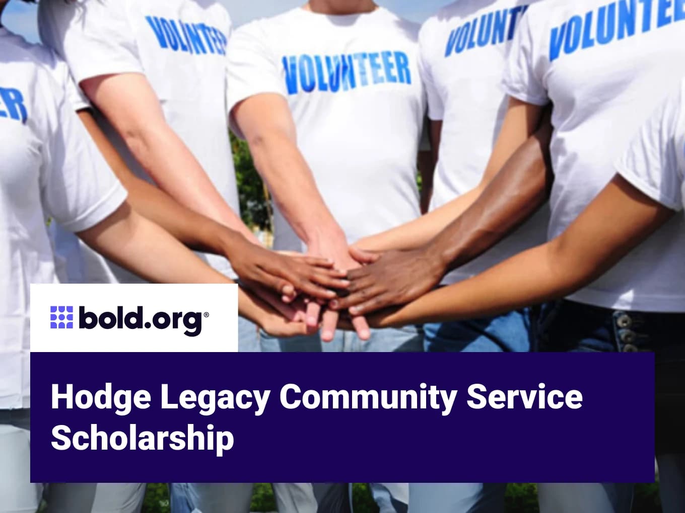 Hodge Legacy Community Service Scholarship