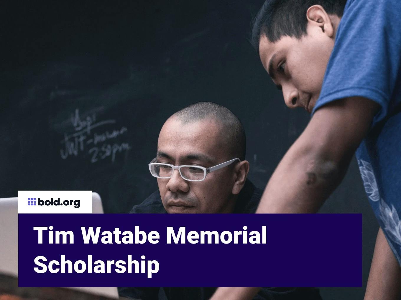 Tim Watabe Doing Hard Things Scholarship