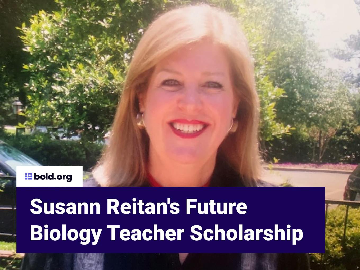 Susann Reitan's Future Biology Teacher Scholarship