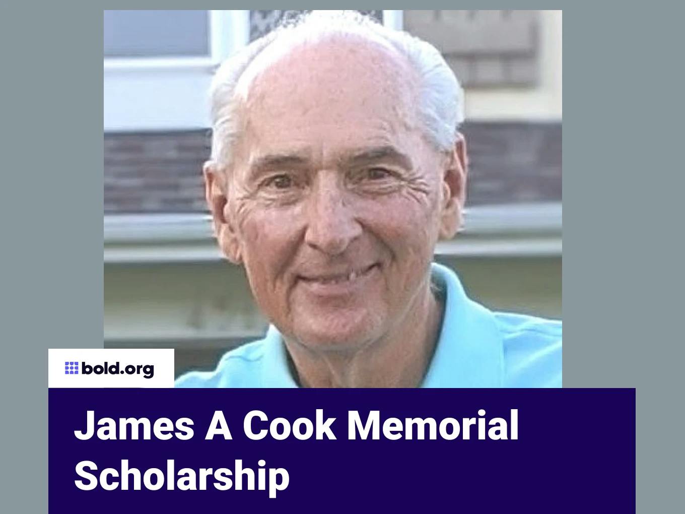 James A Cook Memorial Scholarship