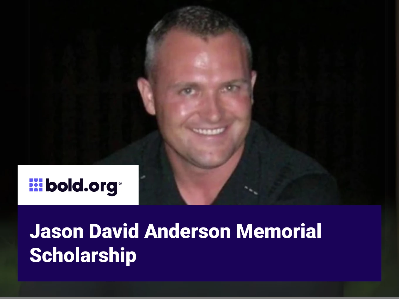 Jason David Anderson Memorial Scholarship