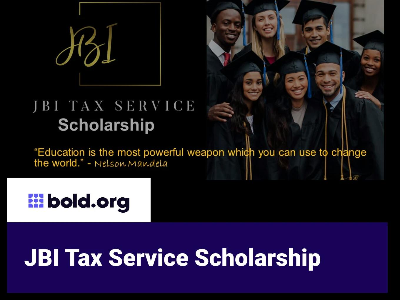 JBI Tax Service Scholarship