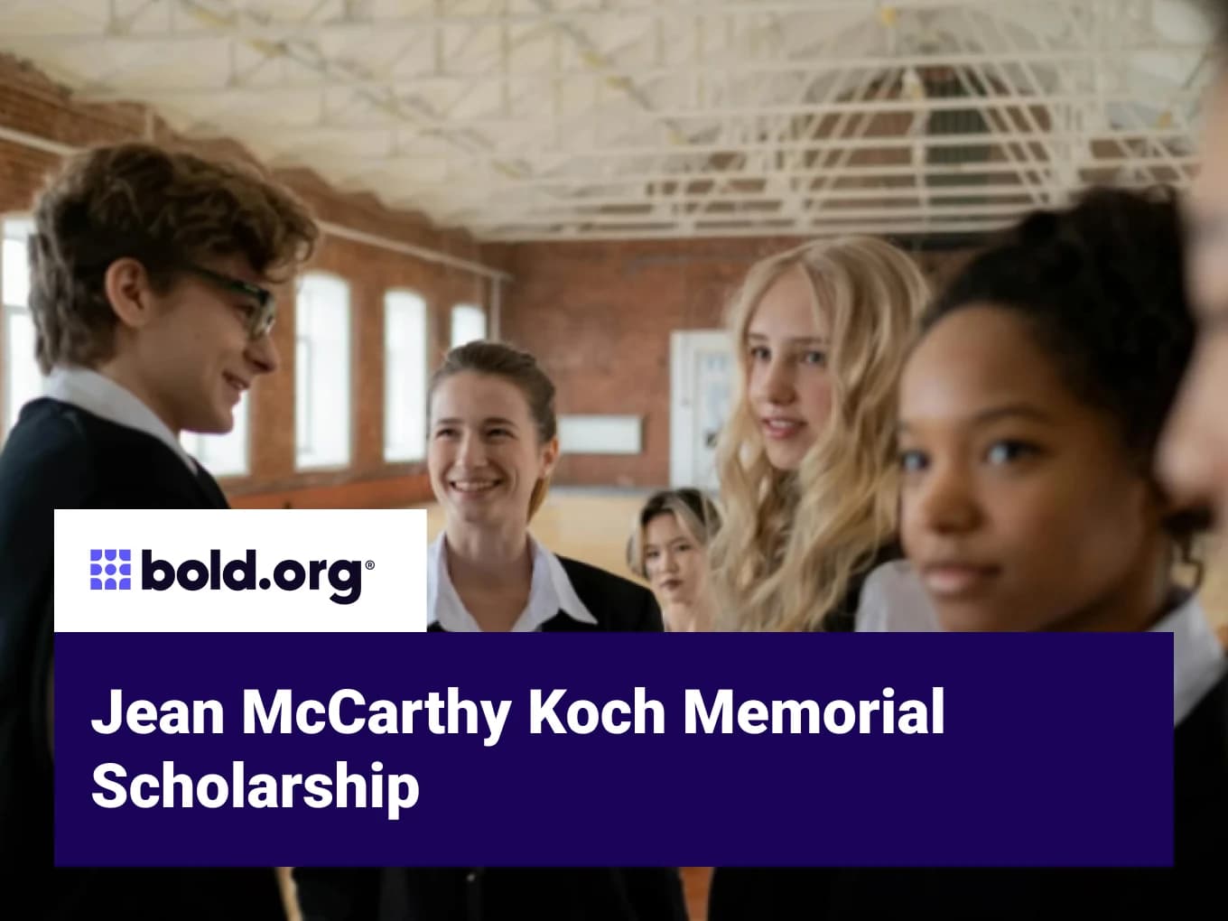 Jean McCarthy Koch Memorial Scholarship