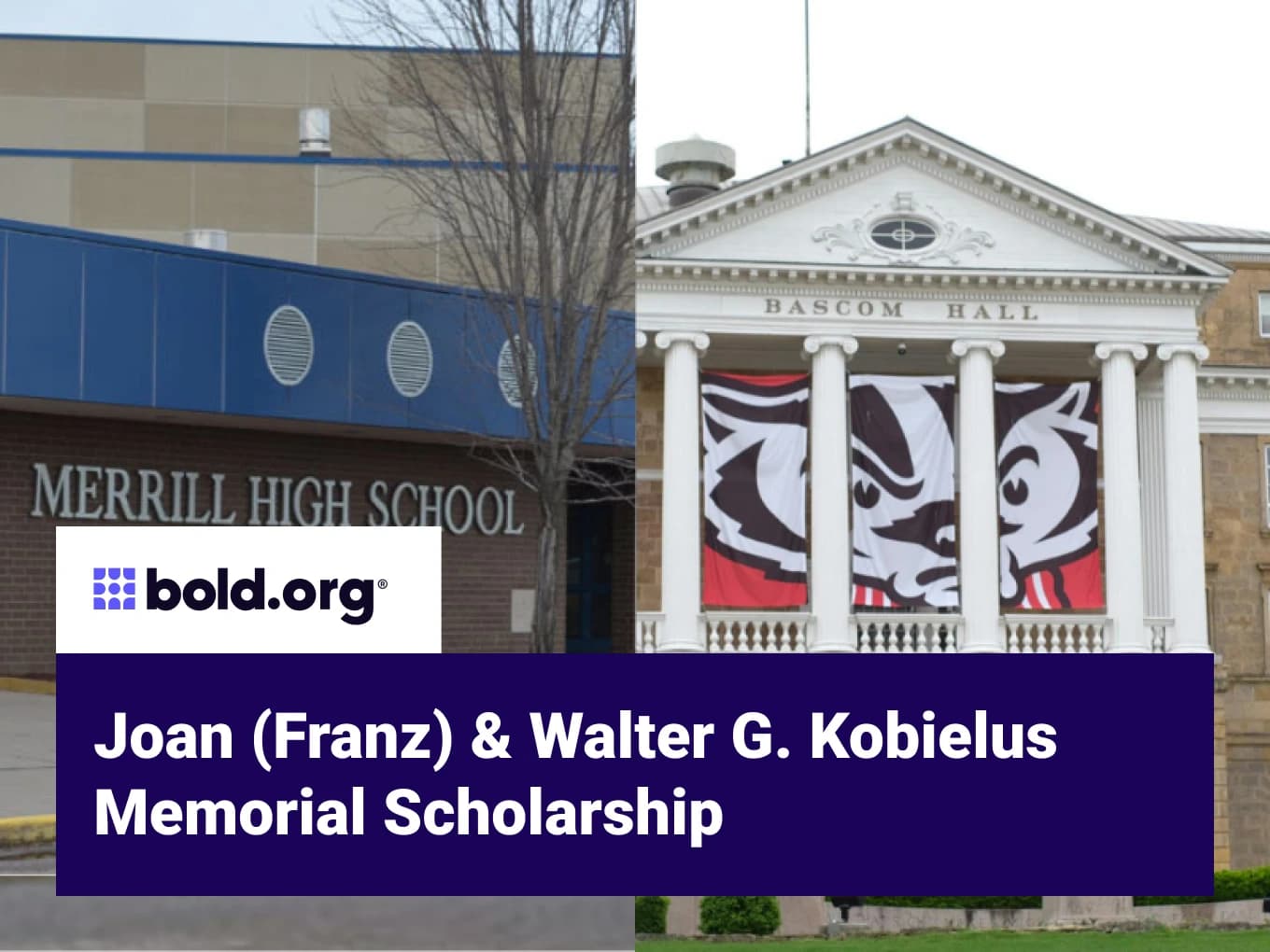 Joan (Franz) & Walter G. Kobielus Memorial Scholarship